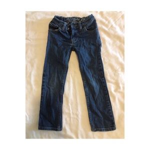 Straight fit denim jeans